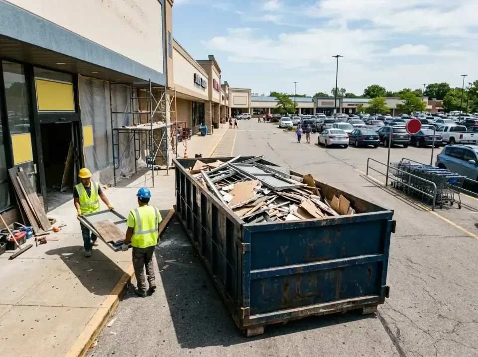 retail-store-renovation-debris-003 — frequently asked questions, Roll-off Dumpster Rentals in Jefferson City, MO